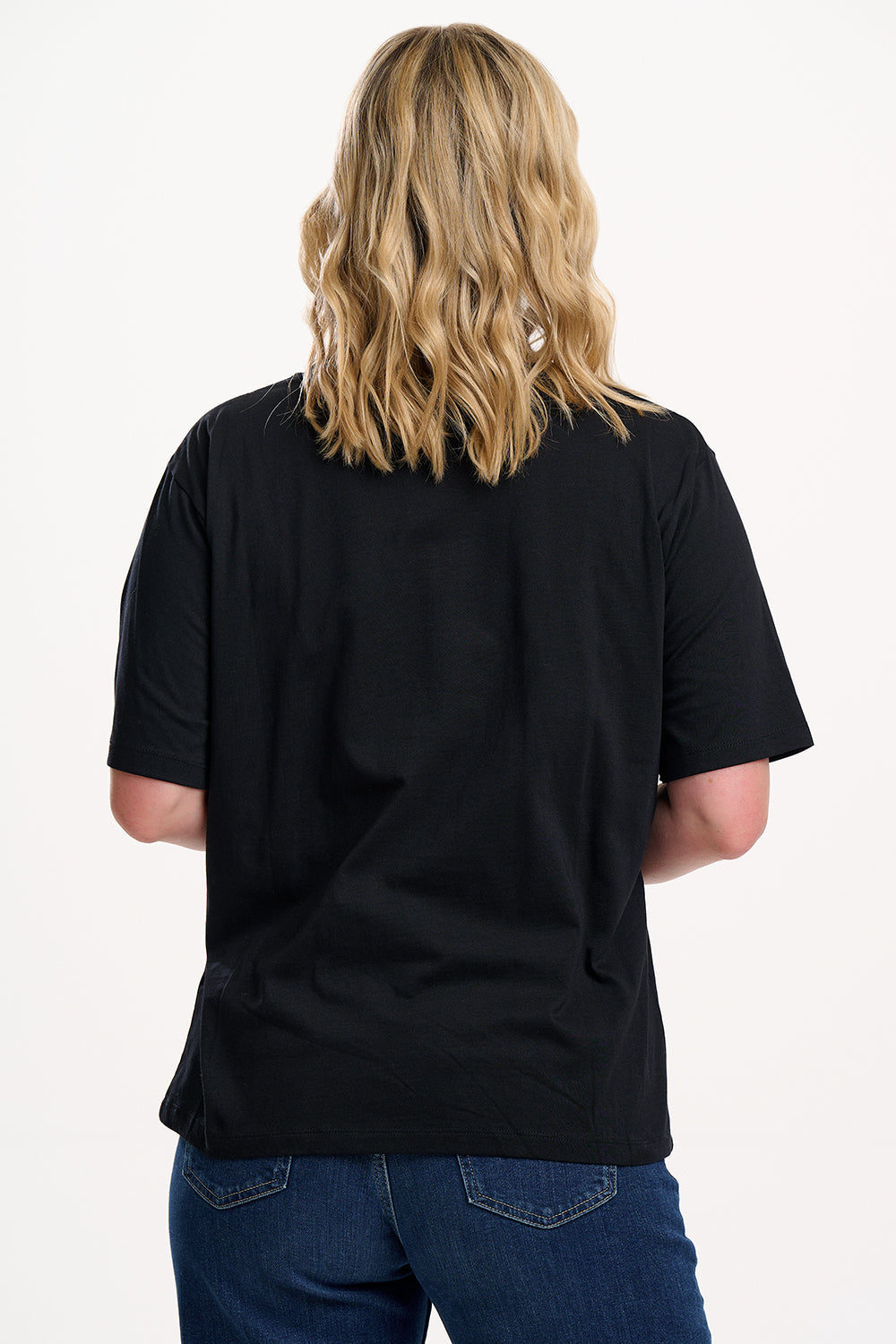 Kinsley Relaxed T-shirt - Black/Multi, Snake Floral